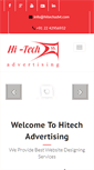 Mobile Screenshot of hitechadvt.com